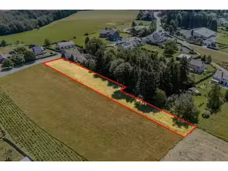 terrain à bâtir de 2 603 m² pour maison 4 façades à nadrin