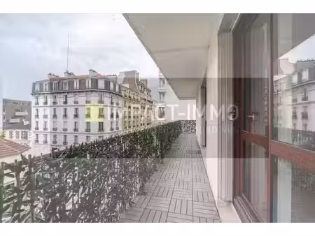 à vendre en exclusivité – clichy – 3 pièces – 2 chambres – balcons – parking & cave