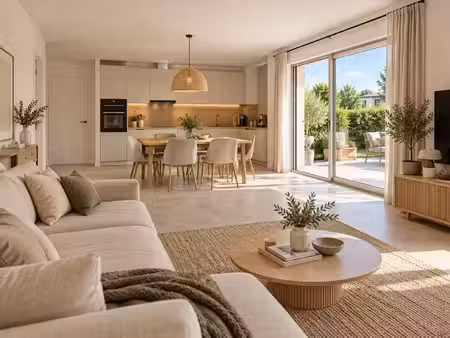 - t4 avec jardin privatif / tva 5.5%