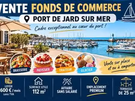 vente bureaux et commerces à jard-sur-mer (85520) : à vendre / 112m² jard-sur-mer