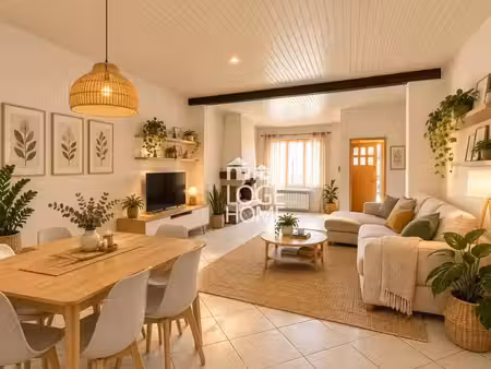 maison des années 1930 – 100 m² – 3 chambres possibles – extérieur
