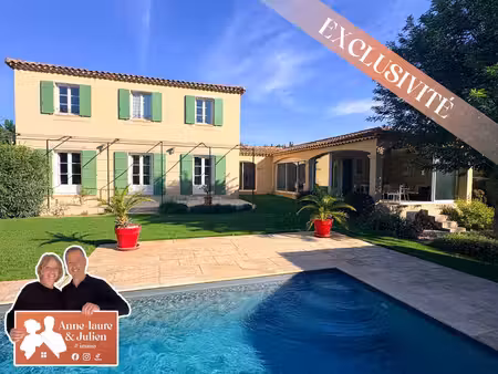 pélissanne - villa 140 m²  terrain paysager de 1 000 m² et suite indépendante