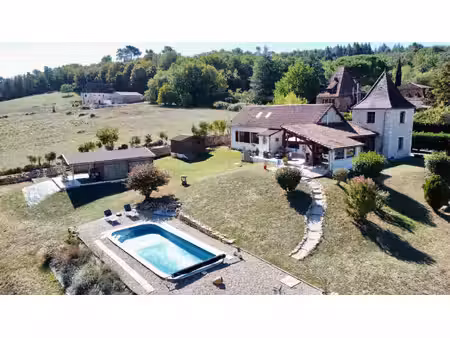 maison rénovée avec tour  piscine et 5 400 m² de terrain – le buisson-de-cadouin