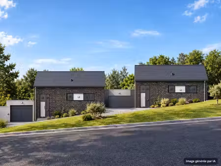 maisons neuves basse énergie avec garage
