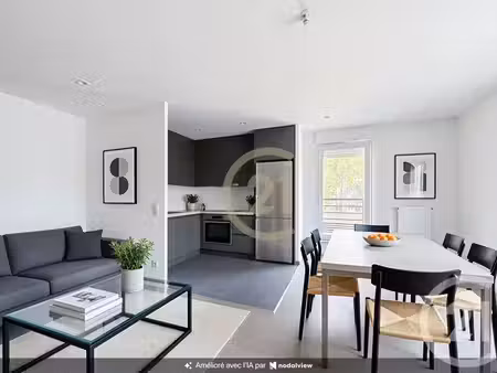 appartement f3 à vendre - 3 pièces - 64 44 m2 - boussy st antoine - 91 - ile-de-france