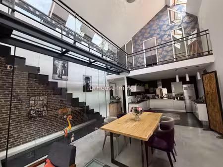loft d'exception en triplex - 162 m² - tourcoing limite mouvaux