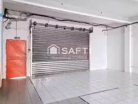 fort-de-france : local commercial 125 m²  nouveau prix  visibilité & potentiel
