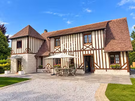 touques-trouville maison normande 160 m2 - jardin de 1100 m2