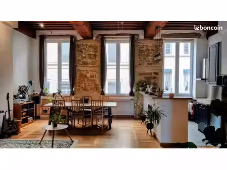 appartement 100m2 - canut rénové