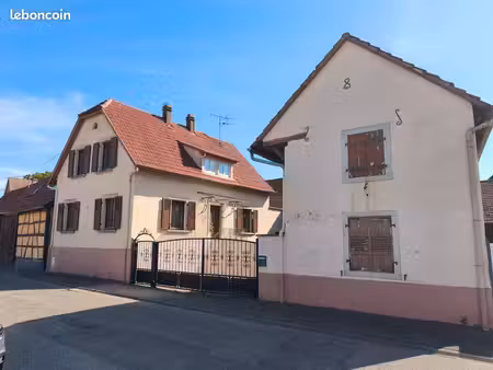 innenheim – maison de 1952 avec grange et hangar  fort potentiel