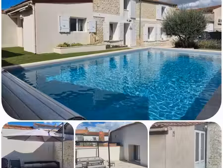 longère 127m2 avec piscine + t2 indépendant - 380 000