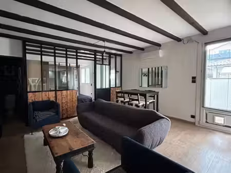 appartement t2 avec jardin privatif – entièrement rénové – locataire en place – eaunes