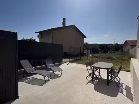 t3 neuf esprit maison - aux portes de millery - jardin  terrasse  parkings privatifs