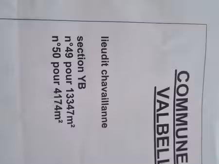 vend terrain en lande