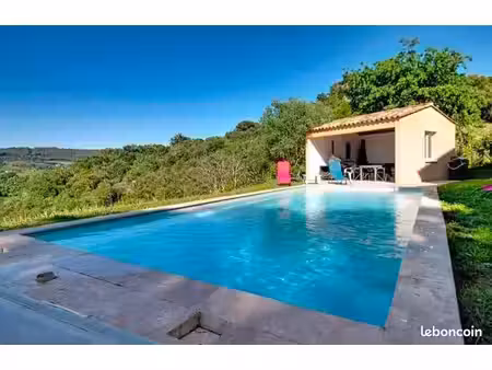 villa avec vue exceptionnelle à taradeau (83) - maison (185m2) + appartement indépendant (