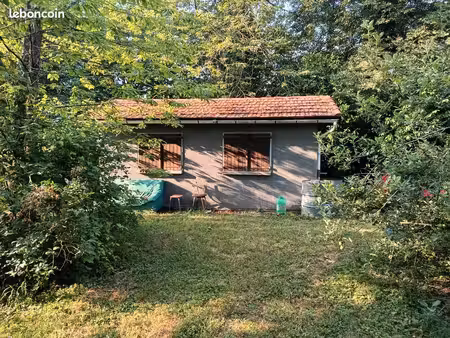 terrain de loisirs 2914 m2 plat et arboré en bordure de neste(affluent garonne)idéal pêche