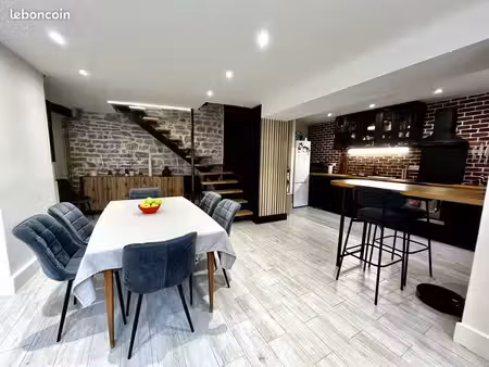 maison meublée 85m2 à louer - marnay centre