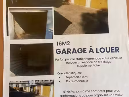 garage à louer