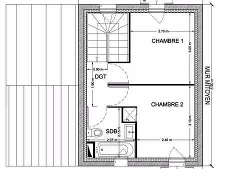 maison 4 pièces 67 m²