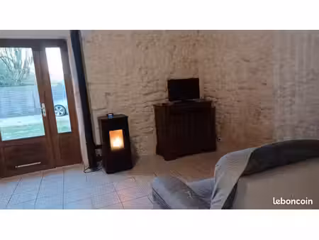 maison mitoyenne f2 bis jardin