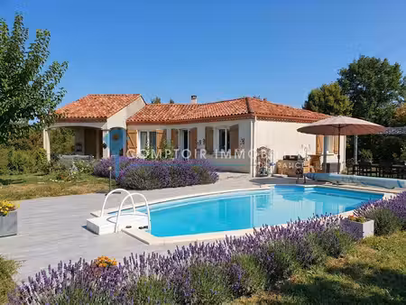 proche le vigan : villa plain pied 3 chambres sur terrain 30