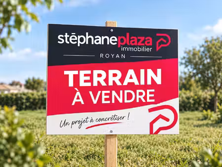 terrain 302 m² à meschers-sur-gironde