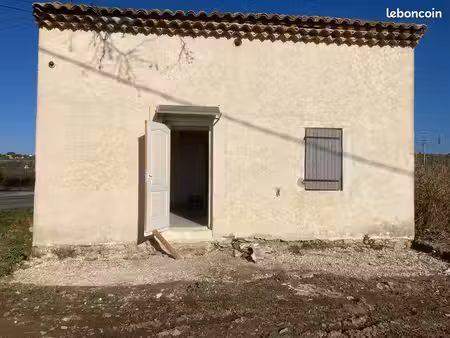 mazet de loisir avec terrain à nissan 34