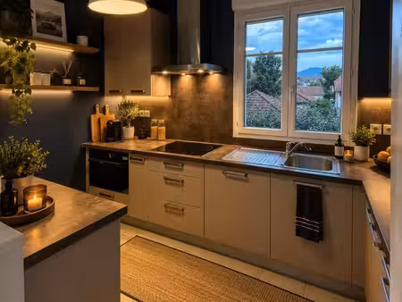 appartement t3 63 m² – terrasse  garage et parking