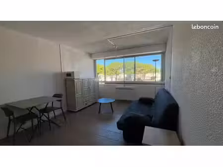 studio meublé 26m² - résidence sécurisée les régates - gruissan