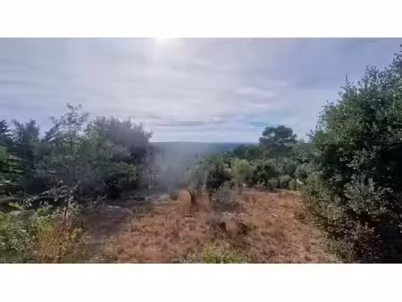 vente terrain 1425 m² à lorgues (83510)  186 000 €