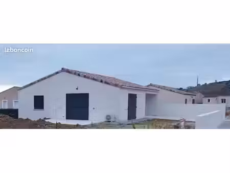 vends maison neuve 80 m² habitable avec garage