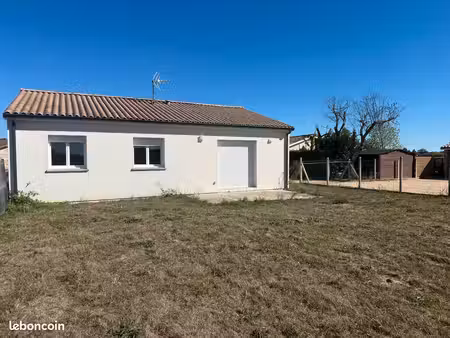 maison 3 chambres + terrasse et jardin