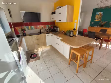 maison de ville f6 de 2007 avec garage double