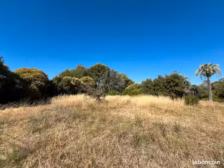 terrain à bâtir 1 414 m² – plein sud – saint-jean  antibes