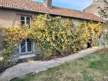 terrain à bâtir + maison en l'état