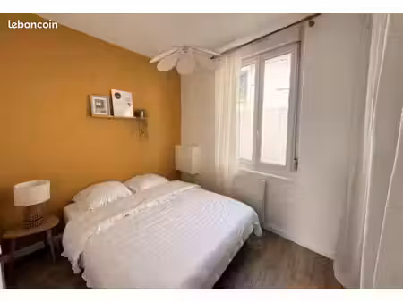 appartement t2 meublé 35 m² avec terrasse/balcon – piscine & salle de sport – 550 cc