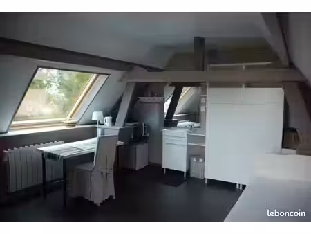 location studio meuble agreable et soigne  17 5m2