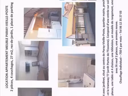 location appartement meublé