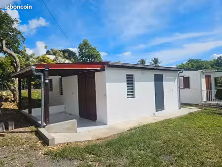 maison individuelle f3 à petit canal