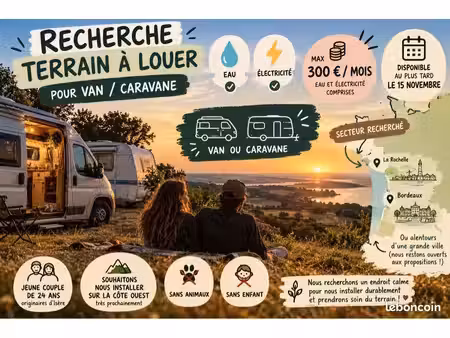 demande location de terrain