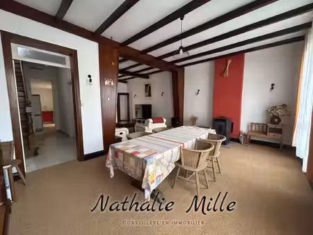 longère de caractère 158m²et 24m² à imaginer plus garage (59)