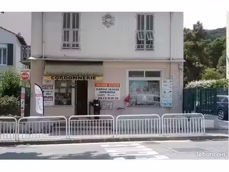 fond de commerce cordonnerie nice 06