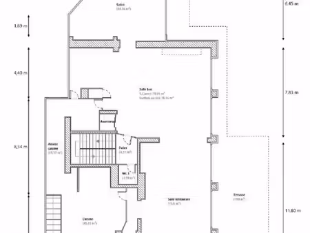 hotel 1700 m² nice