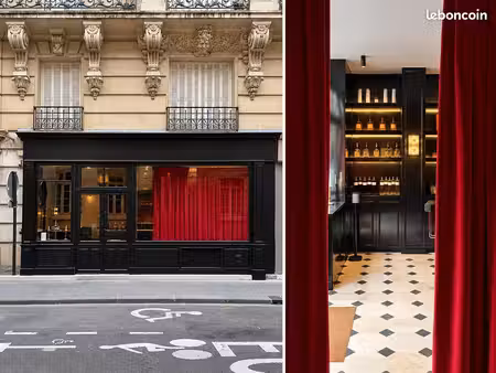 vente coiffeur barbier - haut de gamme quartier ternes paris 17