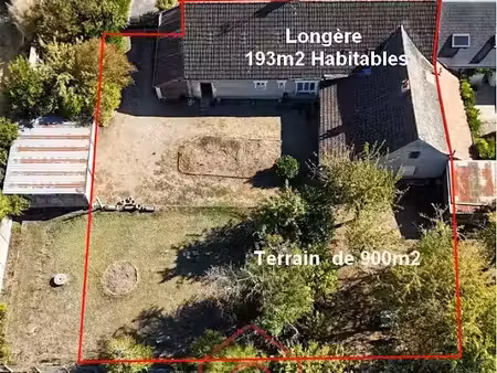 vente maison 7 pièces 196 m² à chaingy (45380)  193 000 €