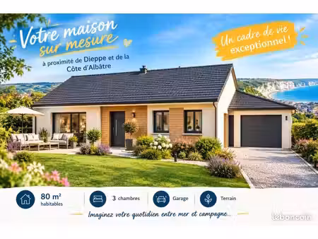 maison 4 pièces 80 m²