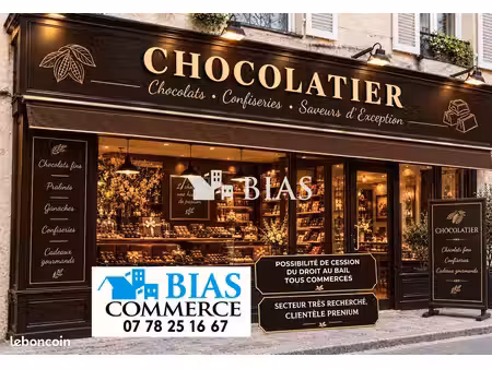 fonds de commerce 55 m² rouen