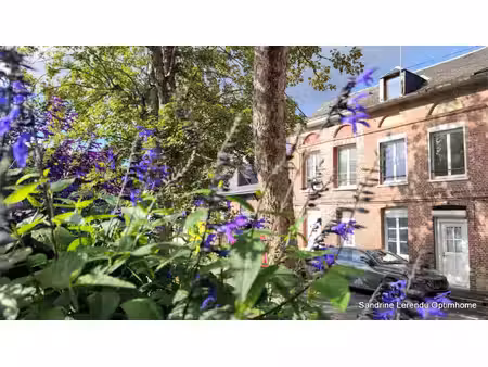 darnétal – maison de ville restaurée avec cour – proche rouen et chu