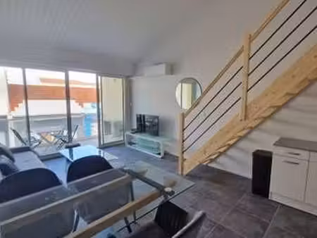 location appartement 2 pièces meublé à saint-jean-de-monts (85160) : à louer 2 pièces meub