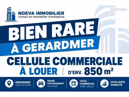 local commercial 850 m² gérardmer